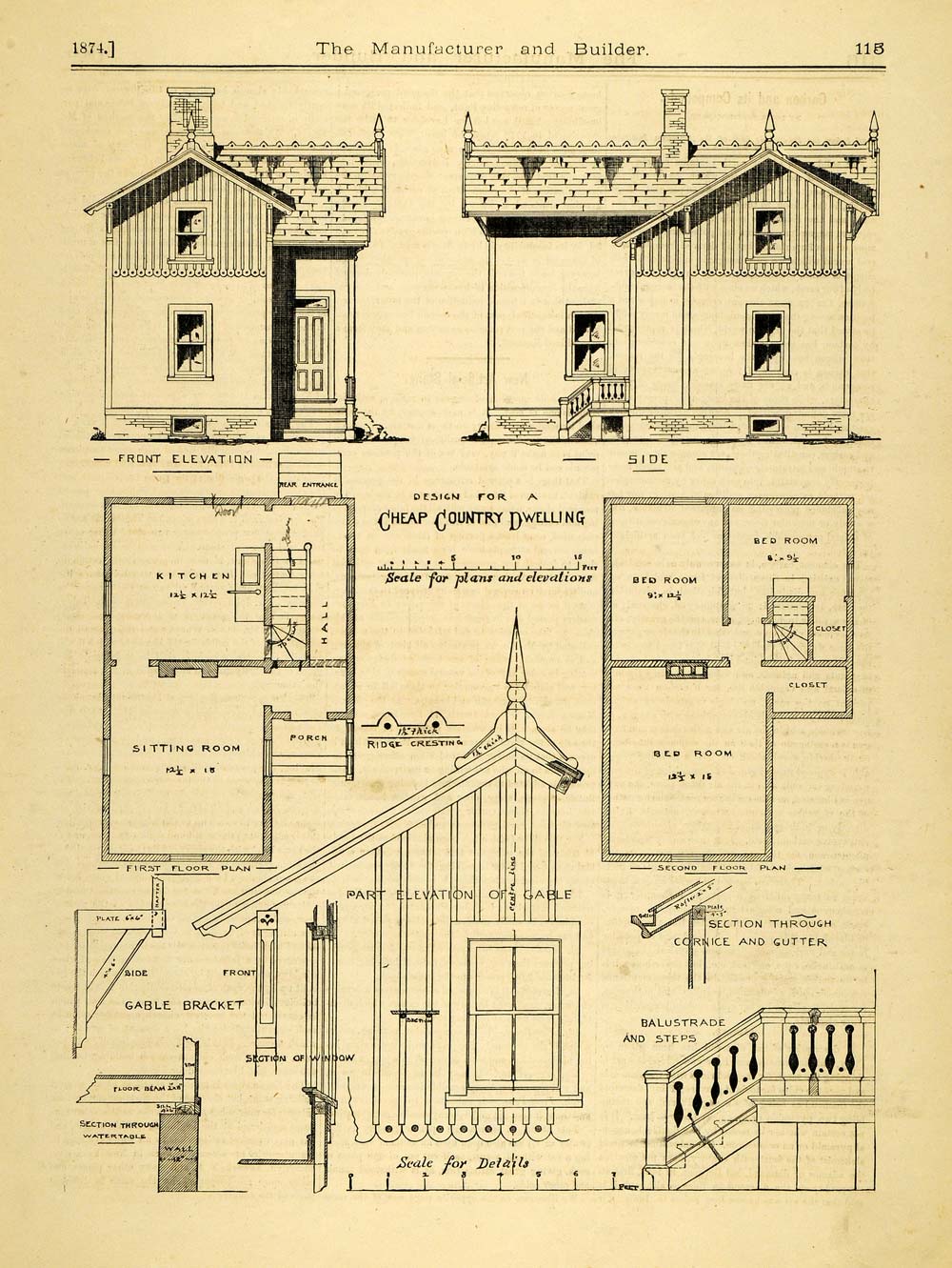 ... -Country-Dwelling-Architectural-Design-Floor-Plans-Victorian-House