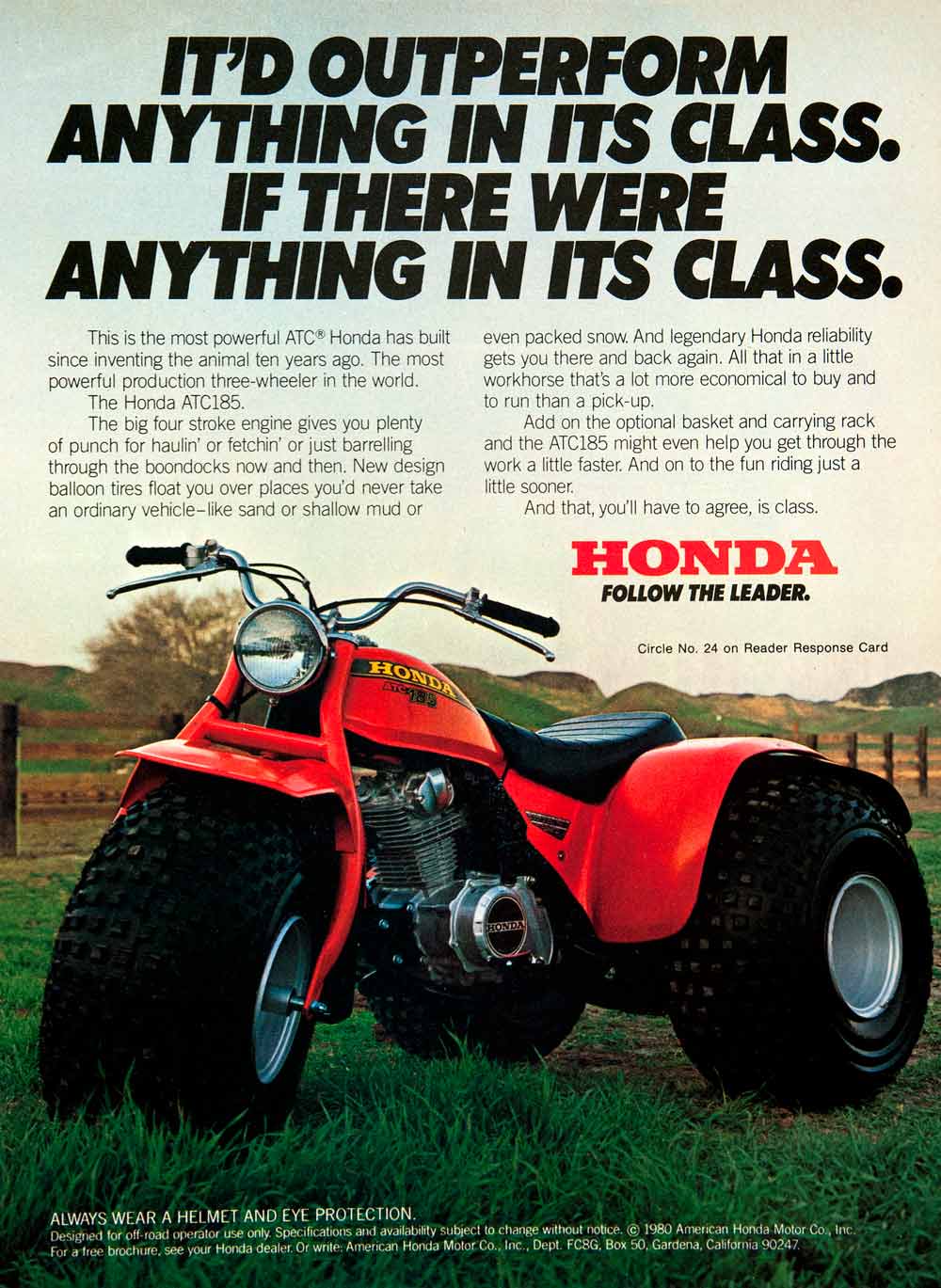 Honda all terrain vehicle helmets #5