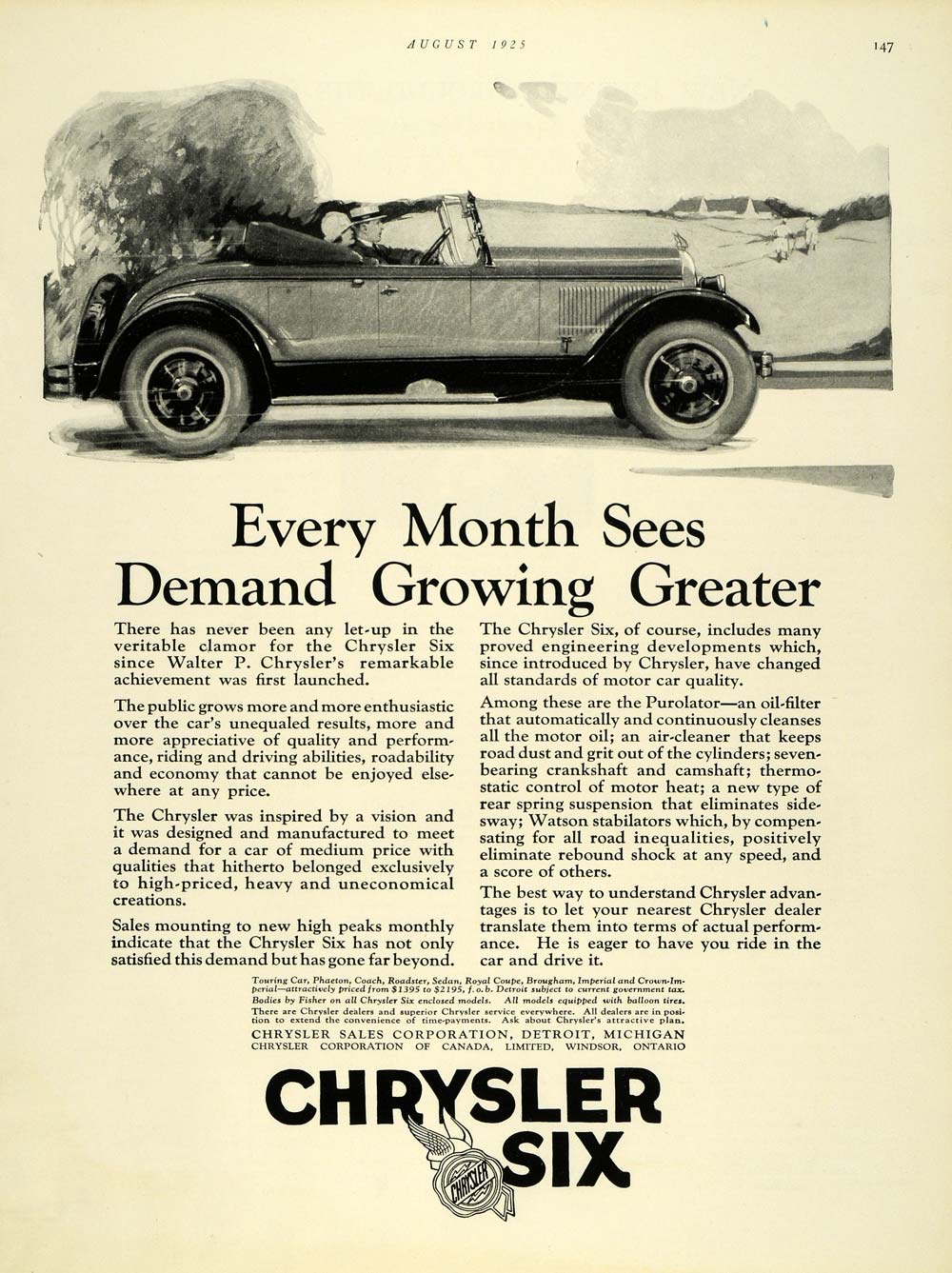 1925 Chrysler Six Related Infomation,specifications - WeiLi Automotive ...