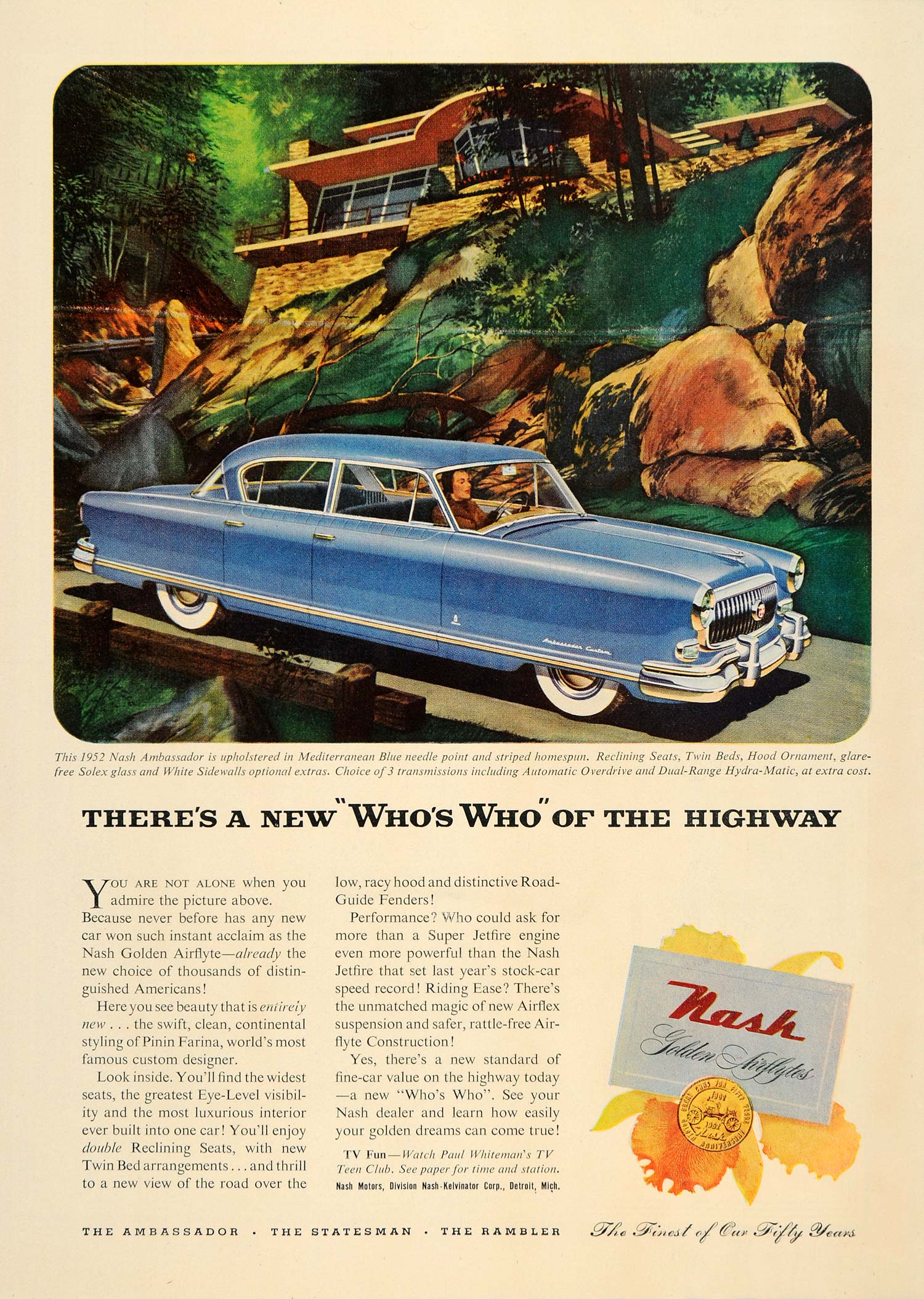 1952 Ad Nash Ambassador