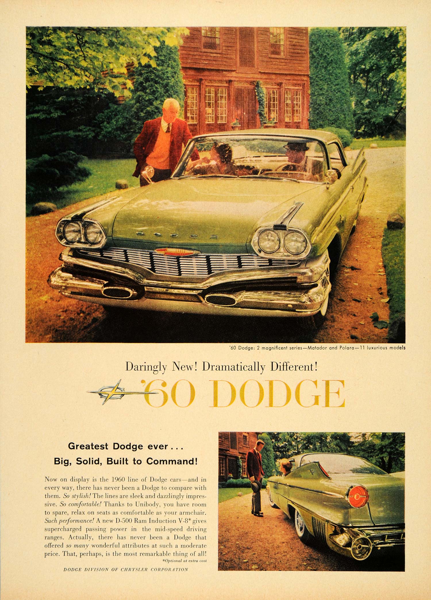 1959 Ad Dodge Dart Seneca