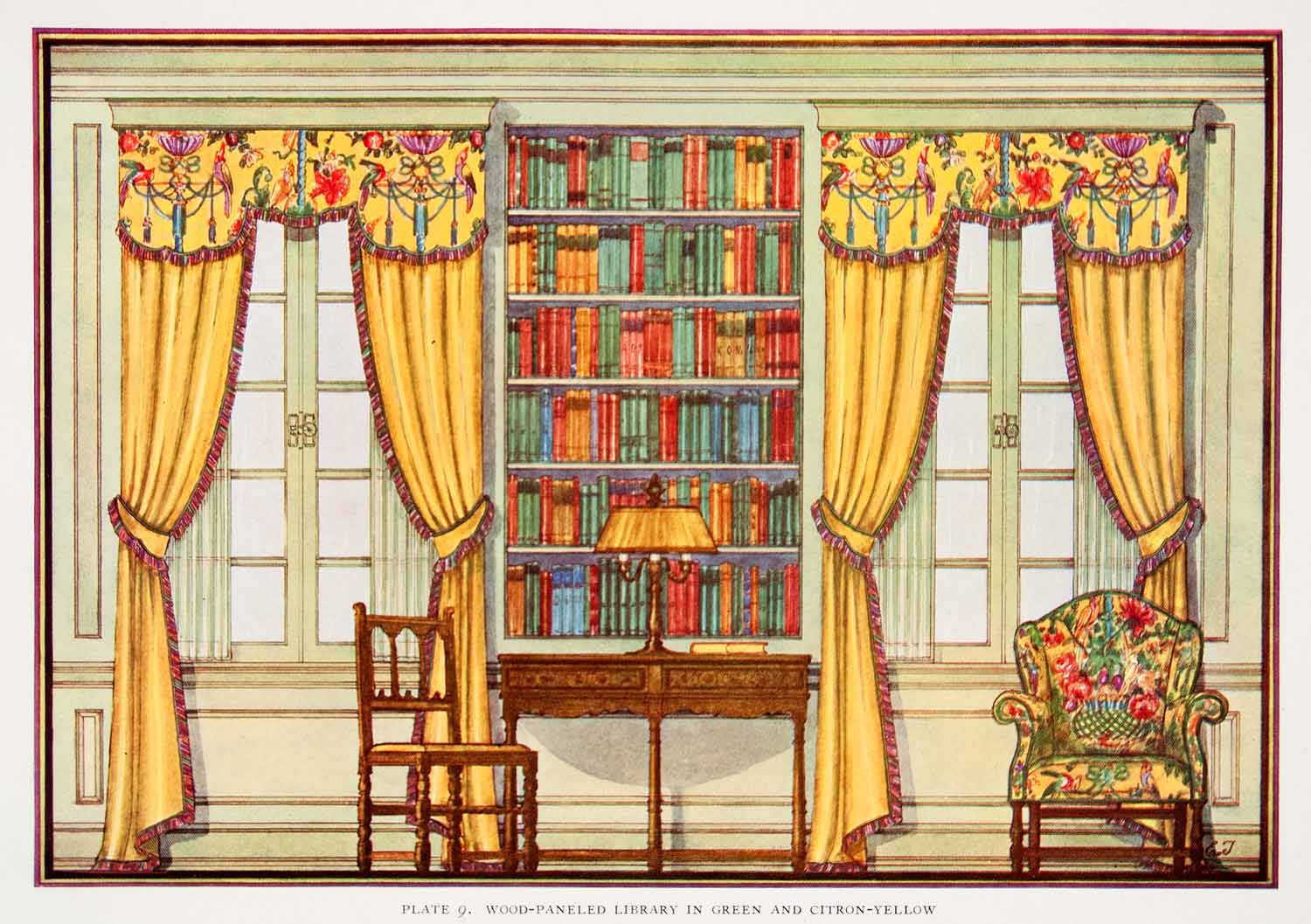 wood panel library
