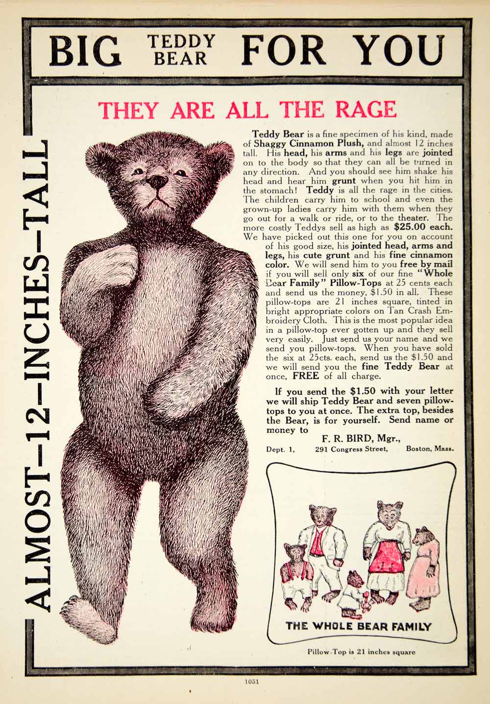 vintage teddy bear makers