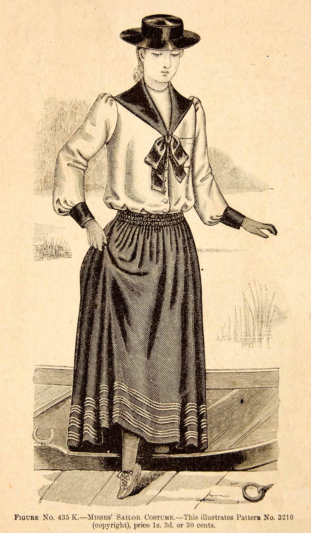victorian sailor outfit